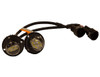 8891225 - 25 Foot Clear Bolt-On Hidden Strobe Kits With In-Line Flashers With 6 LED