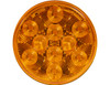 5624211 - 4 Inch Amber Round Turn Signal Light Kit with 10 LEDs (PL-3 Connection, Light Only)