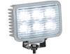 1493118 - 4 Inch by 6 Inch Rectangular LED Clear Flood Light with White Housing