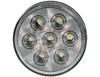 5624357 - 4 Inch Clear Round Backup Light With 7 LEDs Kit - Includes Grommet and Plug