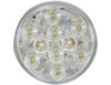 5624352 - 4 Inch Clear Round LED Interior Dome Light With White Housing