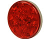 5624151 - 4 Inch Red Round Stop/Turn/Tail Light With 10 LED With AMP-Style Connection