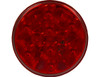 5624151 - 4 Inch Red Round Stop/Turn/Tail Light With 10 LED With AMP-Style Connection