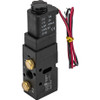 BAV050SA - 4-Way 2-Position Solenoid Air Valve With Five 1/4 Inch NPT Ports