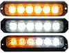 8891502 - 5 Inch Amber/Clear LED Strobe Light