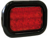 5625115 - 5.375 Inch Red Rectangular Stop/Turn/Tail Light Kit with 15 LEDs (PL-3 Connection, Includes Grommet and Plug)