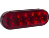 5626156 - 6 Inch Red Oval Stop/Turn/Tail Light With 6 LEDs - Light Only