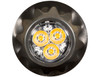 8892400 - Amber Surface/Recess Mount Round LED Strobe Light