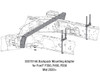 3037014B - Backpack Mounting Adapter - Ford F350, F450, F550 (2020+)