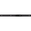 MFW2375 - Black Powder Coated Mudflap Bolting Plate for All 24 Inch Splash Guards