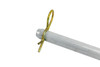 66107 - Blue Poly-Coated Handle on Steel Hitch Pin - 5/8 x 4 Inch Usable Length