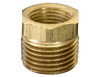 RAB050038 - Brass Reducer Bushing - 1/2 to 3/8 Inch RAB050038 - Brass Reducer Bushing - 1/2 to 3/8 Inch