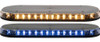 8891161 - Class 1 Low Profile Oval LED Mini Light Bar - Amber/Blue