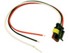 5620352 - DOT Light Plug 3-Wire AMP-Style Plug With Stripped leads And #10 Ring On Ground