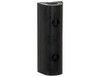 D210 - Extruded Rubber D-Shaped Bumper with 2 Holes - 2-1/8 x 1-7/8 x 10 Inch Long