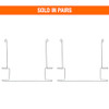405BZ - Galvanized Anti-Sail Brackets for Use With 24-Inch-Wide Mud Flaps (Pair)