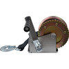 HW800S - Hand Winch with 1-1/2" x 26' Nylon Strap - 800lb Capacity