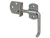 06025 - Individually Packaged B2588BZ-Zinc Straight Side Security Latch Set