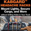 85177 - Kabgard® Full Size Lightbar Mount