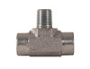 H3609X4 - Male Branch Tee 1/4 Inch Male Pipe Thread To Two 1/4 Inch Female Pipe Thread