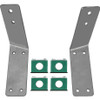PLB15SS - Mirror Mount Plow Light Bracket Kit PLB15SS - Mirror Mount Plow Light Bracket Kit