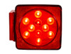 5625111 - Passenger Side 5 Inch Box-Style LED Stop/Turn/Tail Light for Trailers Under 80 Inches Wide