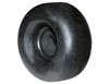 B1001 - Round Rubber Bumper - 2-1/2 Diameter x 1 Inch High - Black
