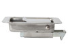 N1980 - Rust Resistant Steel Junior Single Point Non-Locking Paddle Latch - Weld-On