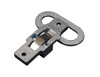 B2797Z - Safety Folding Foot/Grab or Step-Zinc Finish