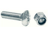 1301350 - SAM Cutting Edge 1/2 x2 Inch Grade 5 Carriage Bolt With Locknut - Set Of 9