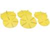 1308906 - SAM Universal Yellow Poly Replacement Spinner 24 Inch Diameter Counter-Clockwise