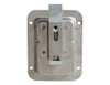 L1883 - Stainless Steel Junior Single Point Locking Paddle Latch - Thru-Hole Mount