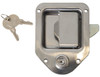 8000SSL - Stainless Steel Mini Size Tear Drop Style Locking Latch