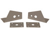 PLB11SS - Stainless Steel Truck Hood Light Brackets For Use With Single Stud Plow Lights
