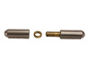 FBP100 - Steel Weld-On Bullet Hinge with Brass Pin and Brass Bushing - 0.77 x 3.94 Inch