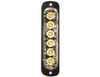 8891910 - Thin 4.5 Inch Amber Vertical LED Strobe Light