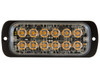 8892600 - Thin Dual Row 4.5 Inch Amber LED Strobe Light