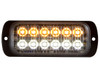 8892600 - Thin Dual Row 4.5 Inch Amber LED Strobe Light