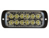 8892601 - Thin Dual Row 4.5 Inch Clear LED Strobe Light