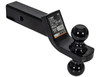 1803210 - Towing Ball Mount With Dual Black Balls - 1-7/8 Inch And 2 Inch Balls