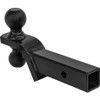 1803215 - Towing Ball Mount With Dual Black Balls - 2 Inch And 2-5/16 Inch Balls