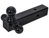 1802250 - Tri-Ball Hitch with Black Towing Balls - 2-1/2 Inch Receiver