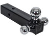 1802252 - Tri-Ball Hitch with Chrome Towing Balls - 2-1/2 Inch Receiver