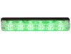 8892809 - Ultra Bright Narrow Profile Green LED Strobe Light