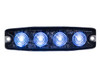 8892244 - Ultra Thin 4.5 Inch Blue LED Strobe Light