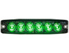 8892209 - Ultra Thin 5 Inch Green LED Strobe Light