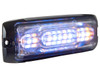 8890308 - Ultra Thin Wide Angle 5 Inch Amber/Blue LED Strobe Light