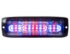 8890305 - Ultra Thin Wide Angle 5 Inch Red/Blue LED Strobe Light