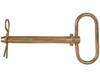66125 - Yellow Zinc Plated Hitch Pins - 1 Diameter x 6-1/4 Inch Usable Length