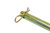 66120 - Yellow Zinc Plated Hitch Pins - 7/8 Diameter x 6-1/4 Inch Usable Length